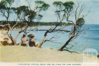 Overlooking Portsea Beach and Bay from the Campgrounds