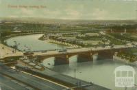 Princes Bridge, Melbourne, looking East