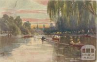 The River Yarra, Melbourne, 1907