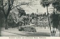 Botanical Gardens and Government House, Melbourne, 1942