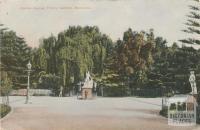 Central Avenue, Fitzroy Gardens, Melbourne, 1906