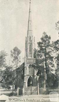 St Matthews Presbyterian Church, Stawell, 1935