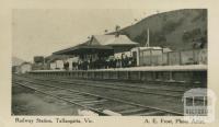 Railway Station, Tallangatta, 1916