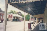 View through Shop Verandahs on High Street, Trentham