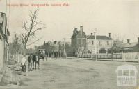 Murphy Street, Wangaratta, looking West, 1908