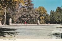 Entrance to Merriawa Park, Wangaratta