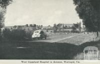 West Gippsland Hospital in distance, Warragul