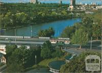 Princes Bridge and South Gate Fountain, Melbourne