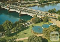 Overlooking Princes Bridge, Melbourne