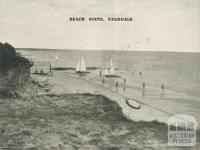 Beach Scene, Parkdale, 1955