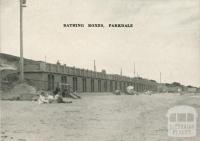 Bathing Boxes, Parkdale, 1955