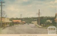 Main Street, Hepburn Springs, 1948