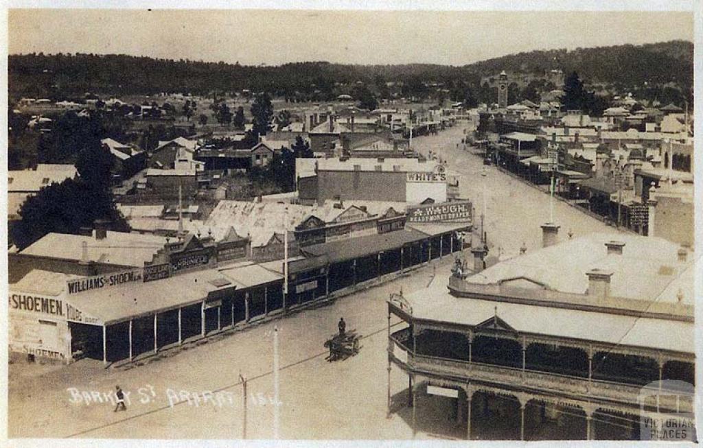 Barkly Street, Ararat,  1914