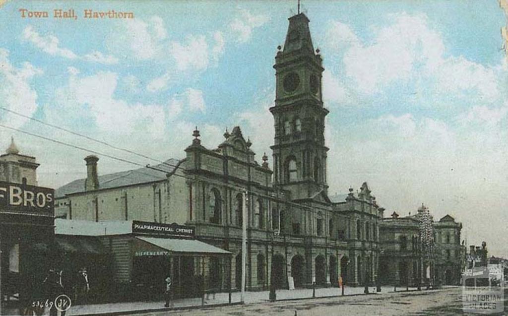 Town Hall, Hawthorn, 1912 Town Hall, Hawthorn, 1912