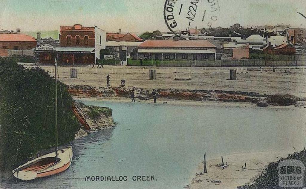 Mordialloc Creek, c1910 Mordialloc Creek, c1910