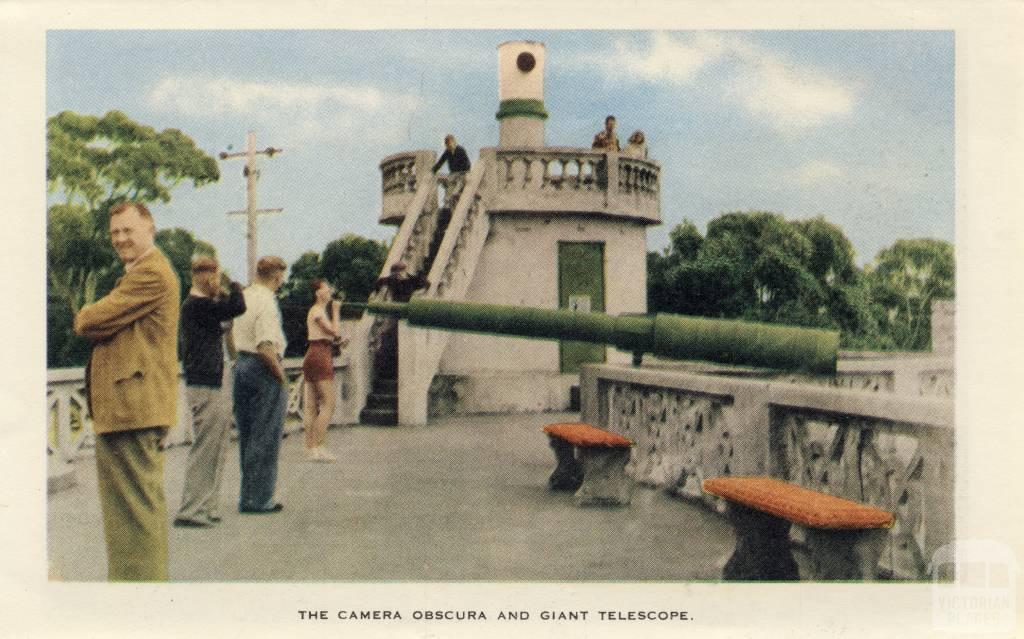 The camera obscura and giant telescope, Arthurs Seat