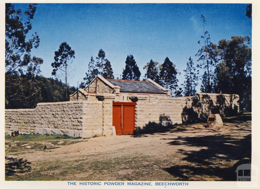 The historic powder magazine, Beechworth
