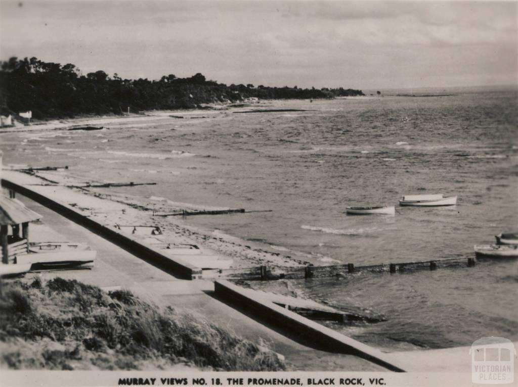 The promenade, Black Rock