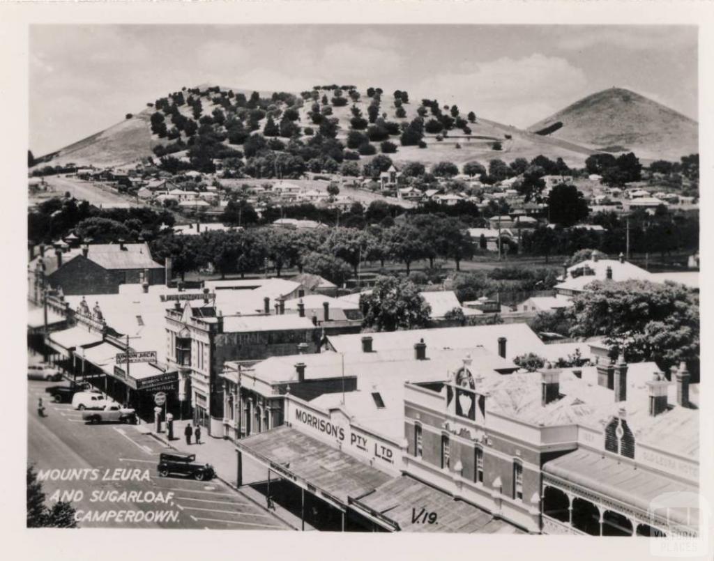 Mount Leura and Sugarloaf, Camperdown