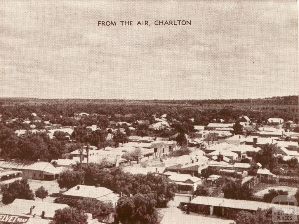 From the air, Charlton