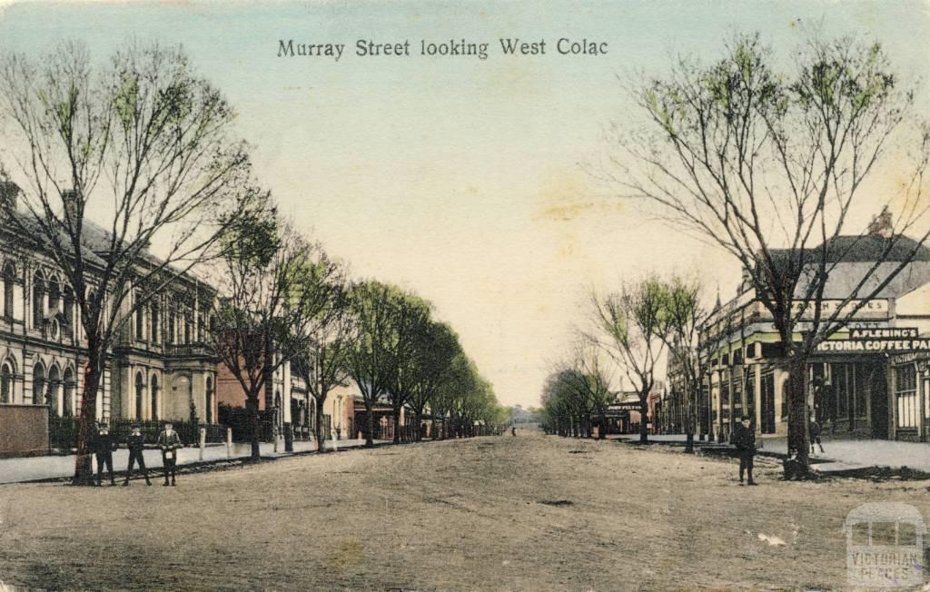 Murray Street looking west, Colac