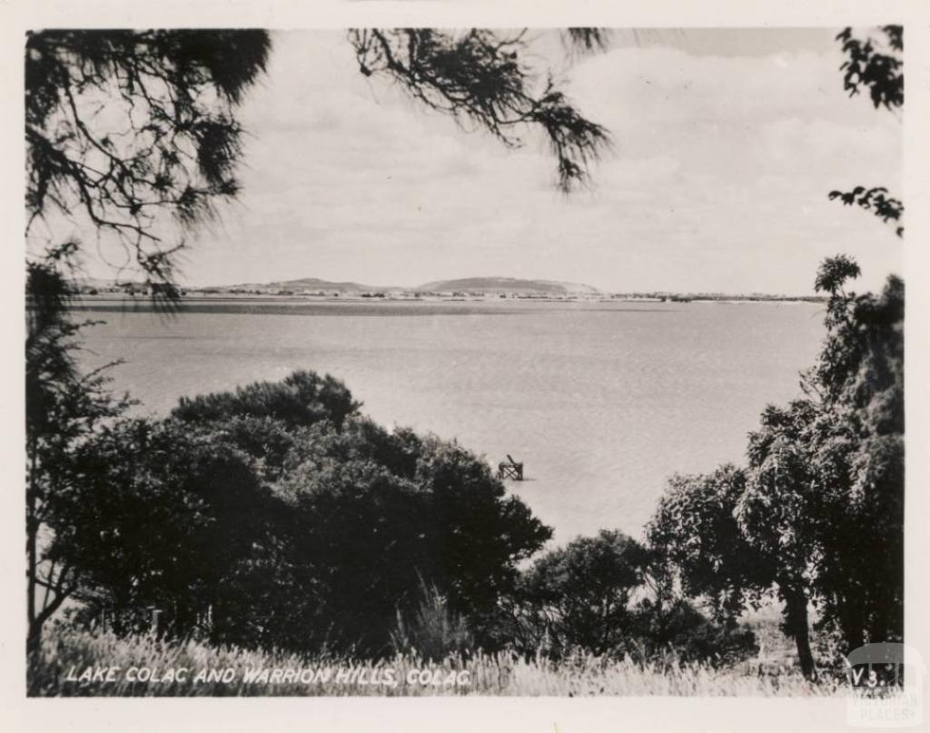 Lake Colac and Warrion Hills, Colac