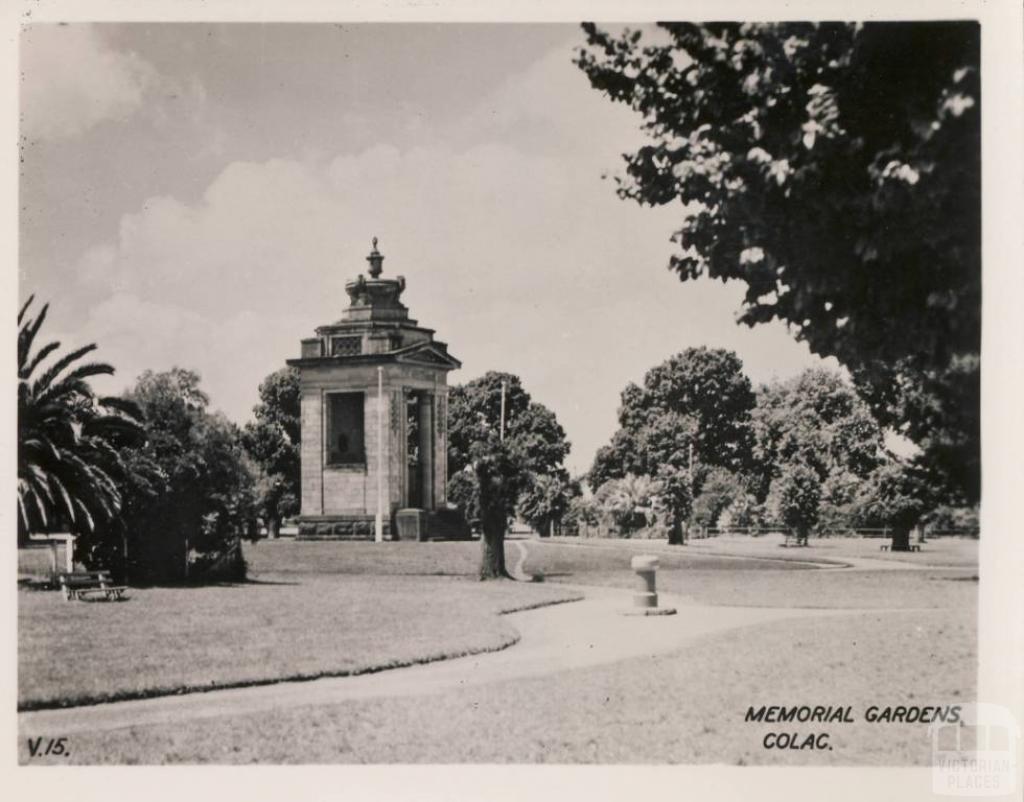Memorial Gardens, Colac