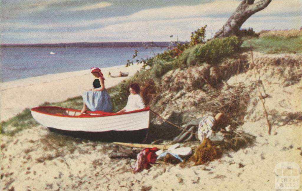 Carrum Beach, 1954