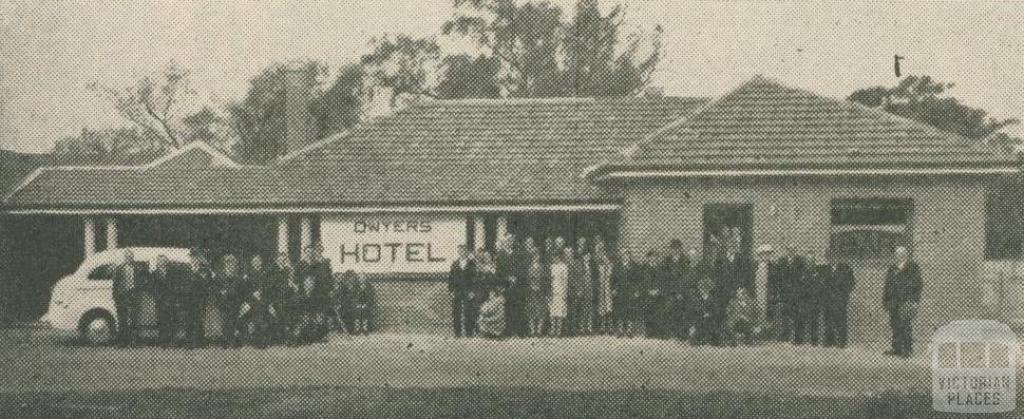 Dywer's Hotel, Spargo Creek, 1947-48