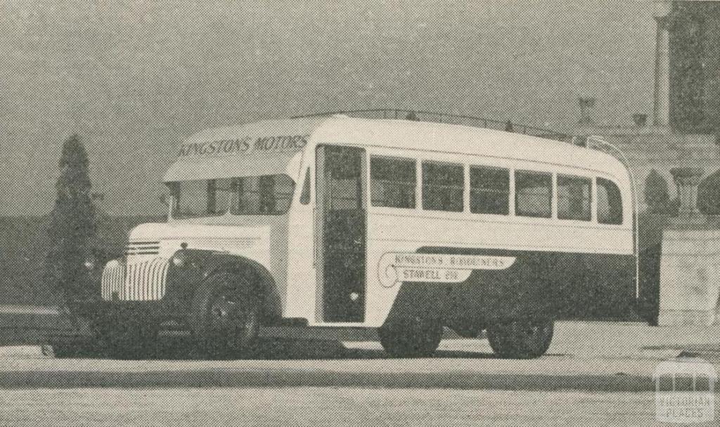 Kingston's Roadliners, Grampians, 1947-48