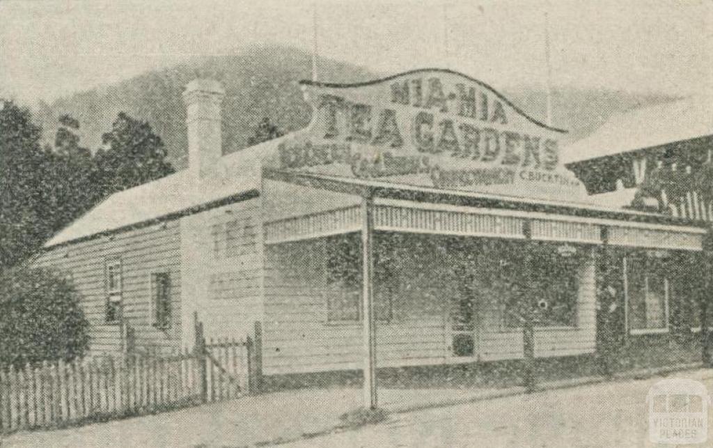 Mia Mia Tea Gardens, Warburton, 1918-20