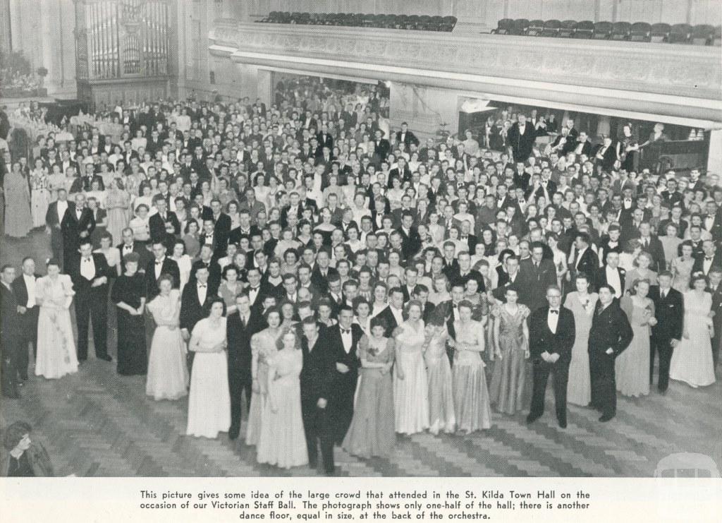 Coles Staff Ball, St Kilda Town Hall, 1946