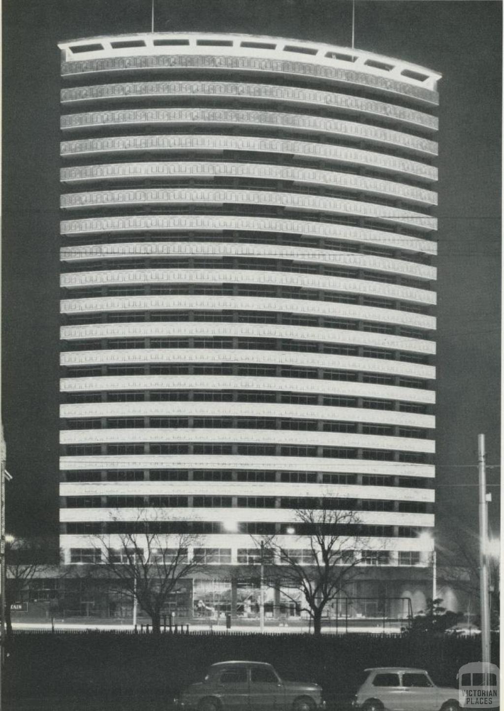 BP House, St Kilda Road, Melbourne, 1969