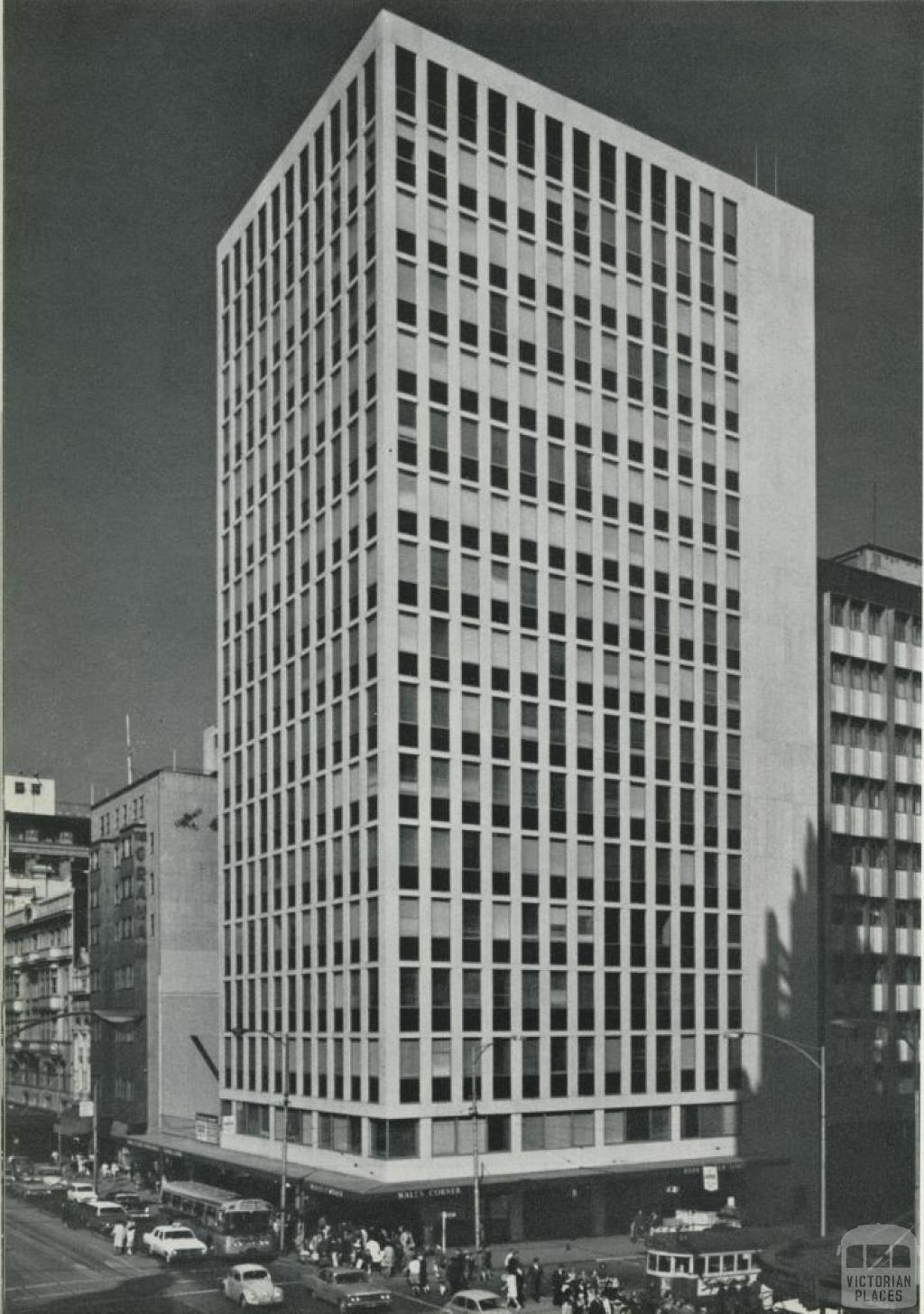 Wales Corner, 368 Collins Street, Melbourne, 1969