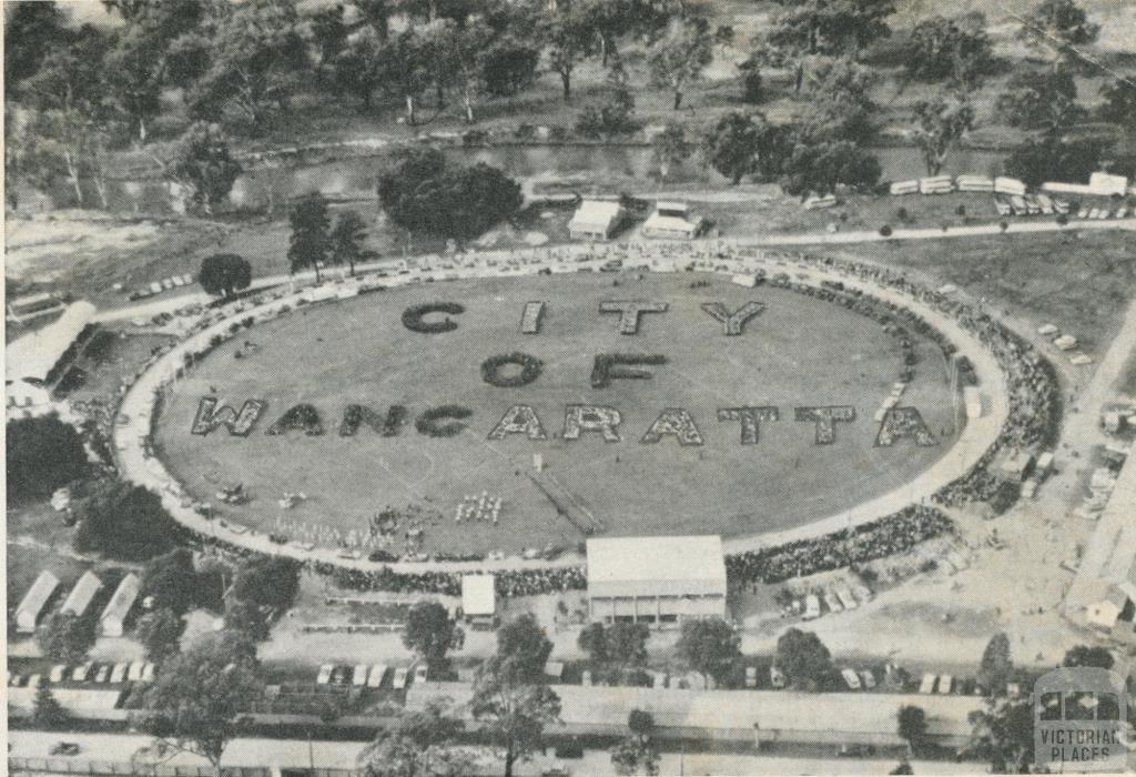 Wangaratta Showgrounds, Proclamation Day, 1959