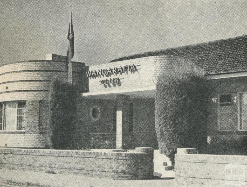 Wangaratta Club, Victoria Parade, 1960