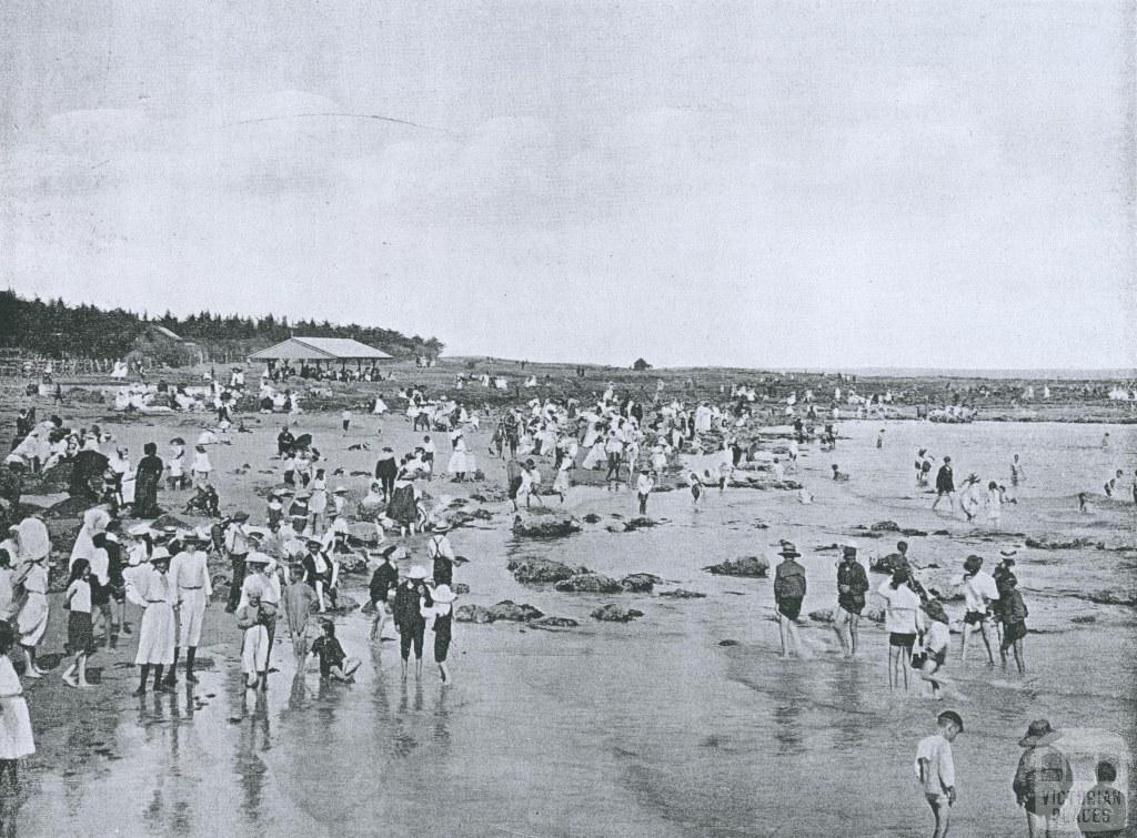 Back Beach, Williamstown, 1911