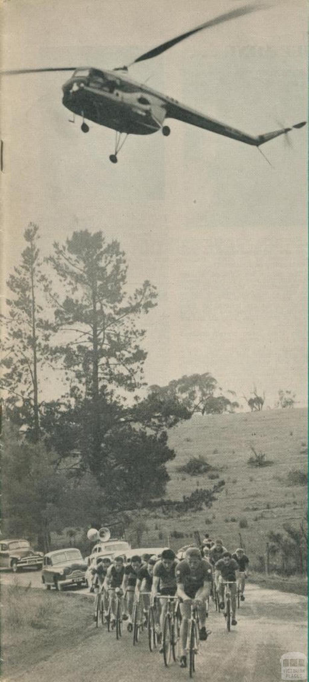 Sun Tour Professional Cycling Event, Brenock Park, 1958
