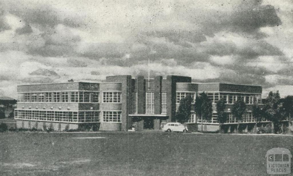Boy's Technical School, Box Hill, 1956