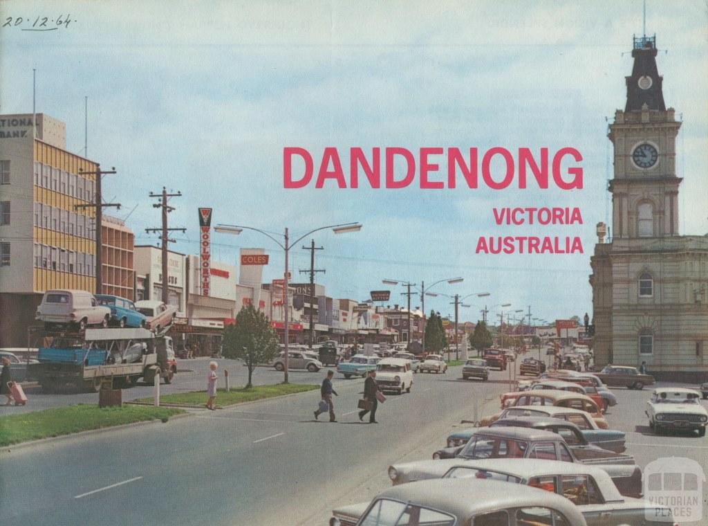 Main Street, Dandenong, 1964