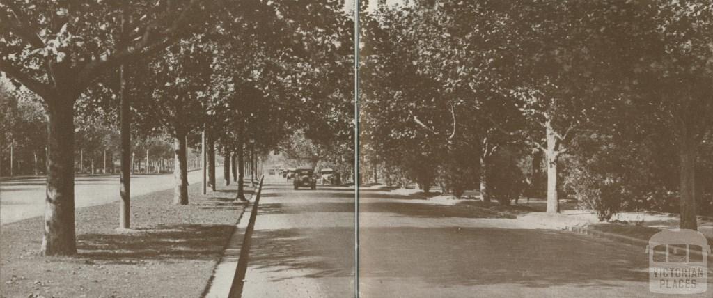St Kilda Road, 1934