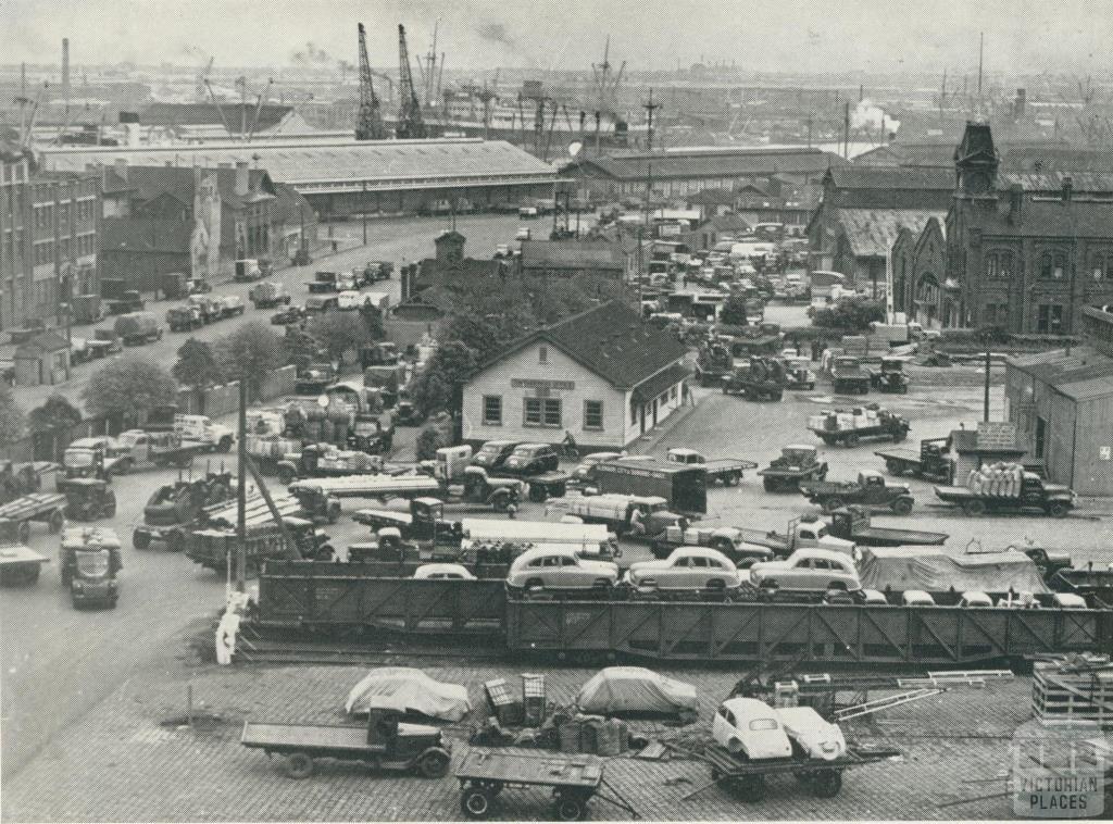 Port of Melbourne Goods Shed, 1948