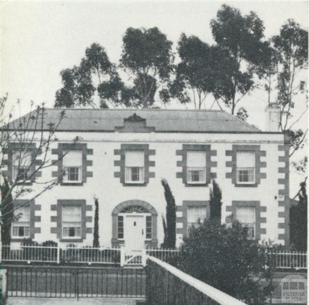 The Manor House, home of Captain W. H. Bacchus, Bacchus Marsh, 1968