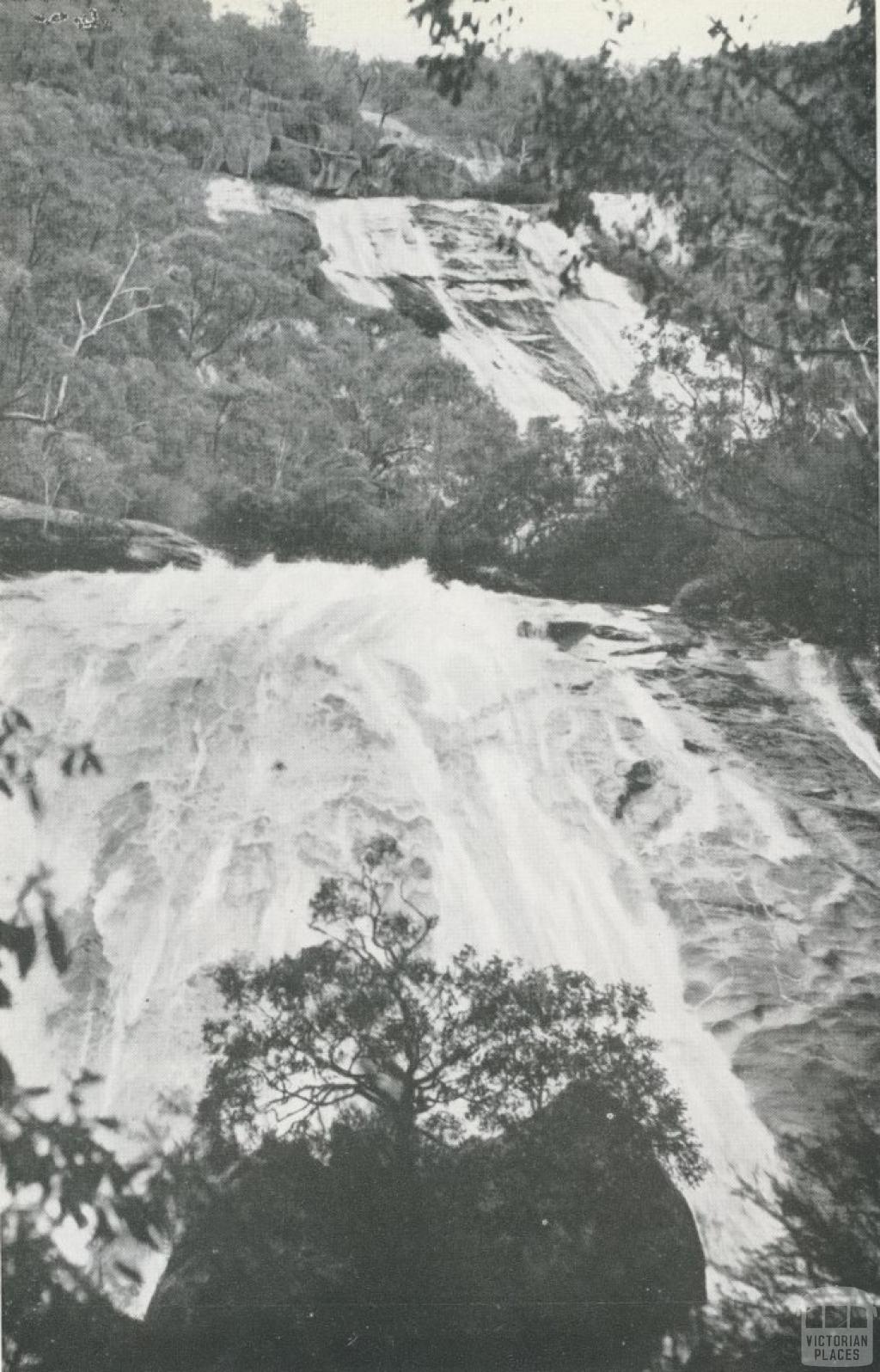 Eurobin Falls, Mount Buffalo, c1960
