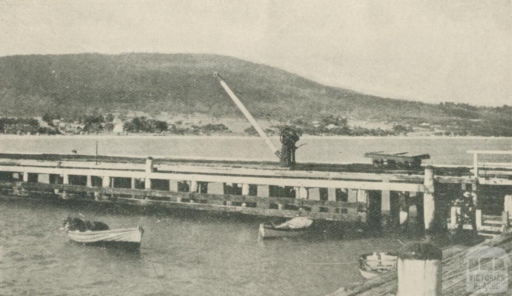 View from Arthurs Seat from the Pier