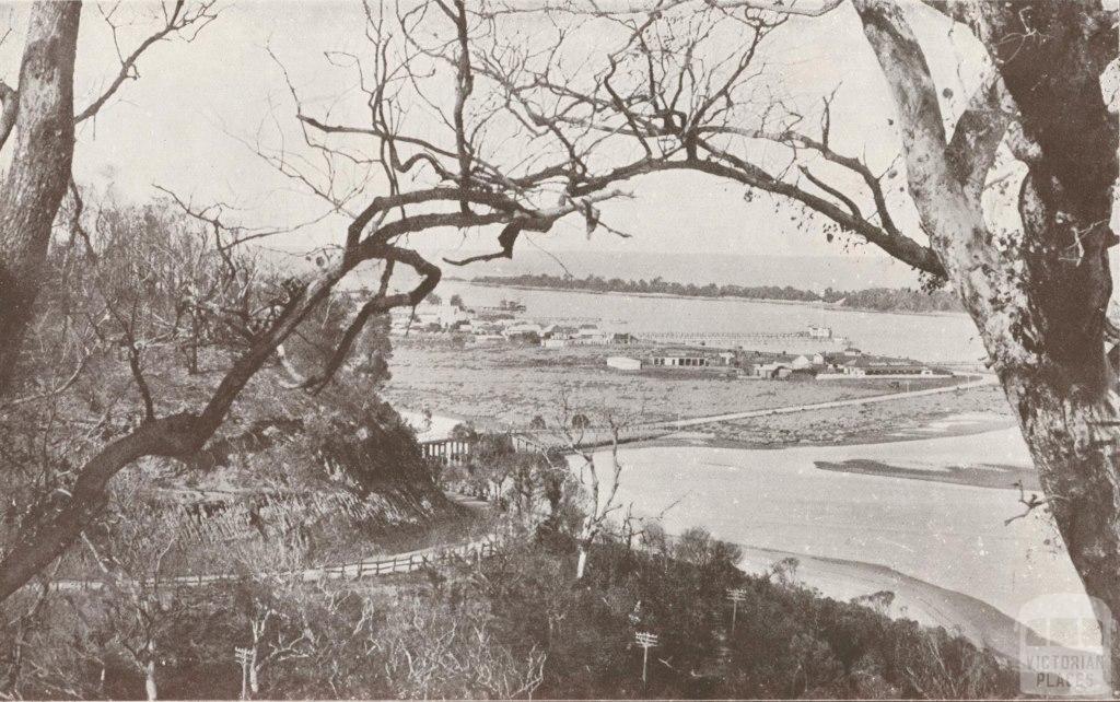 Lakes Entrance, taken from the Princes Highway, 1934