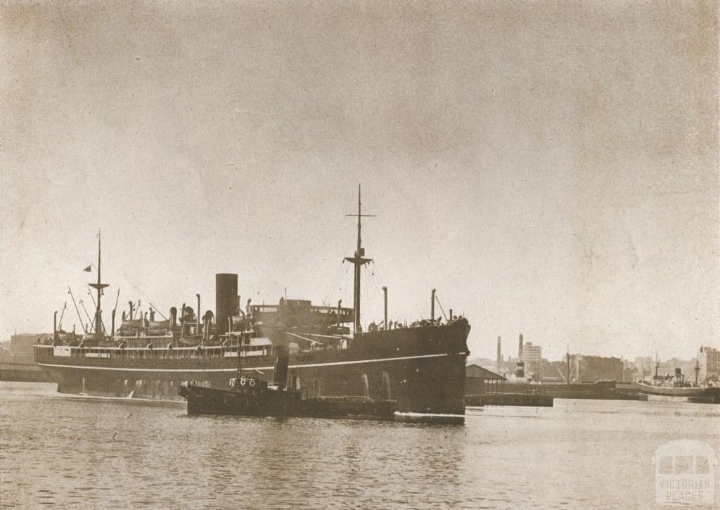 The Swinging Basin, River Yarra, Melbourne, 1935