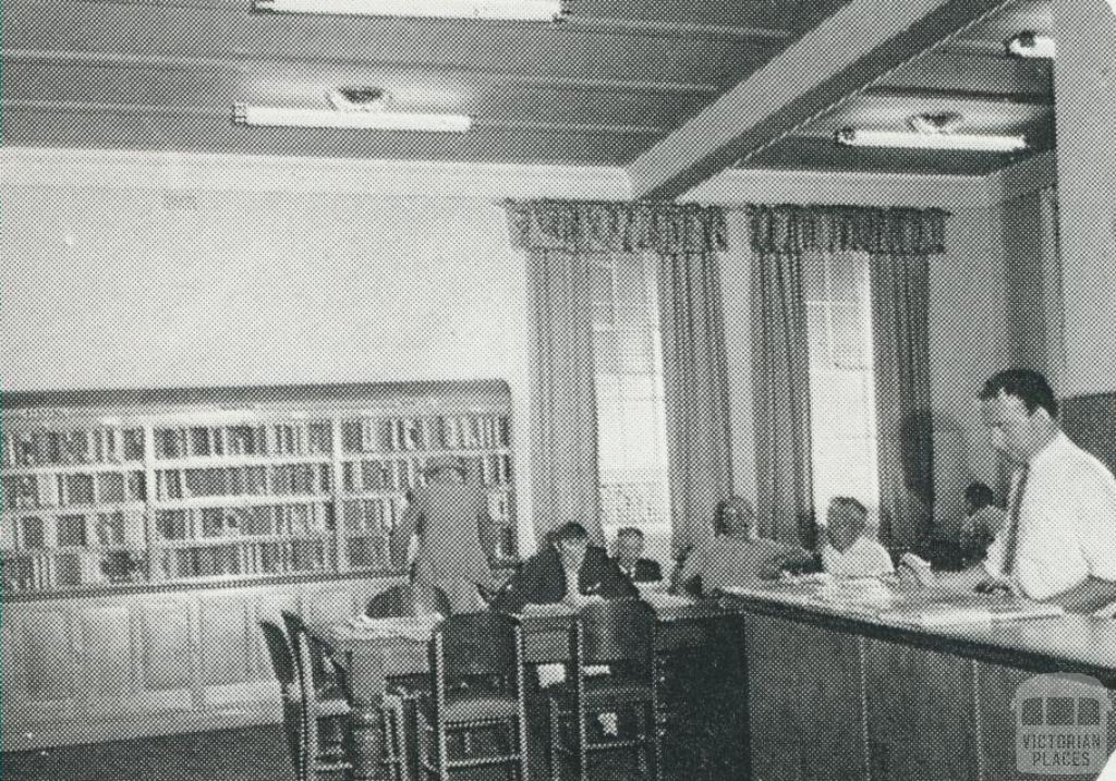 Mildura Working Man's Club, Library and Reading Room, 1964