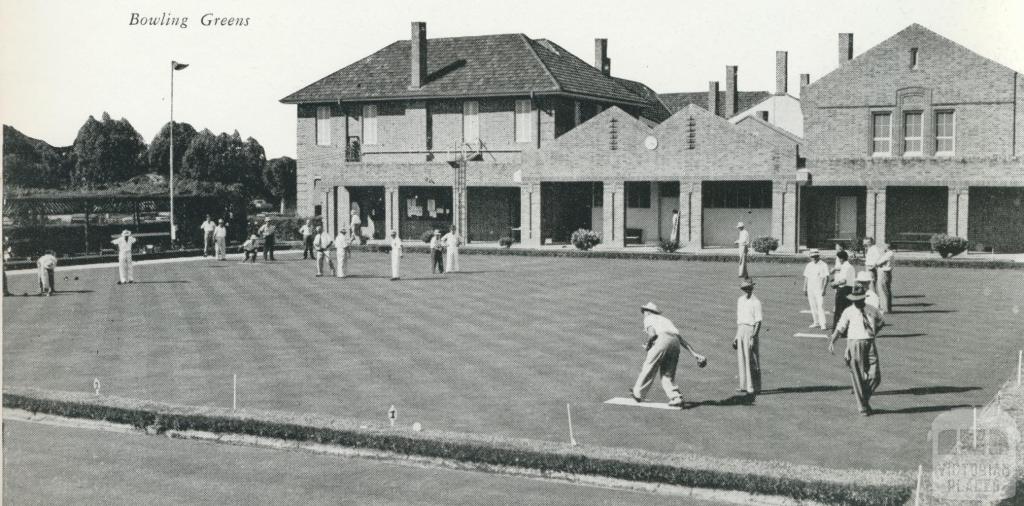 Mildura Working Man's Club, Bowling Greens, 1964