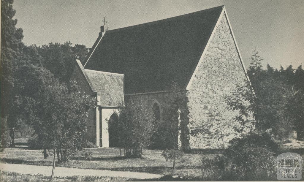 St Mathews Church of England (1869), Waverley, 1961